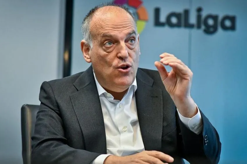 ESPECIAL Javier Tebas en las oficinas de LaLiga