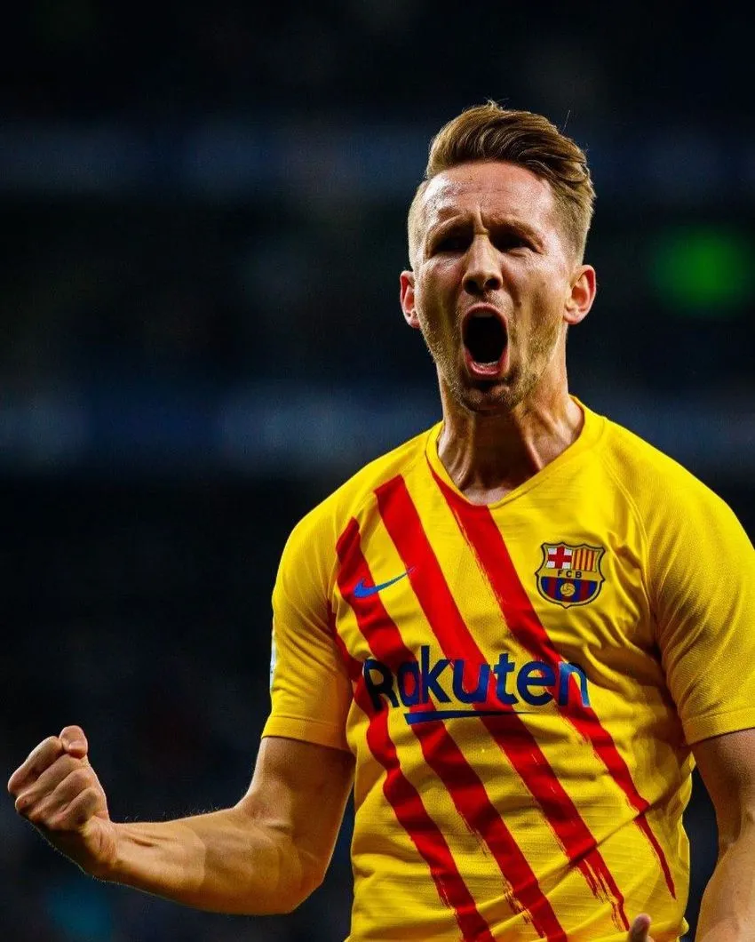 TWITTER: @LuukdeJong9 Luuk de Jong en un partido del Barcelona