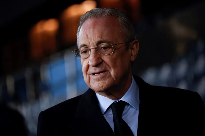 EFE Florentino Pérez en el Santiago Bernabéu