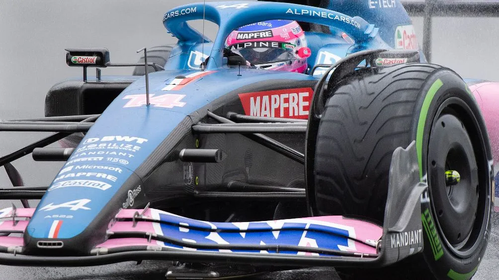 AP El piloto español fue castigado por zigzaguear