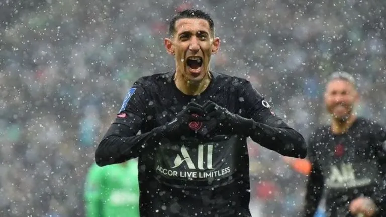 INSTAGRAM: @angeldimariajm Ángel Di María festejando un gol