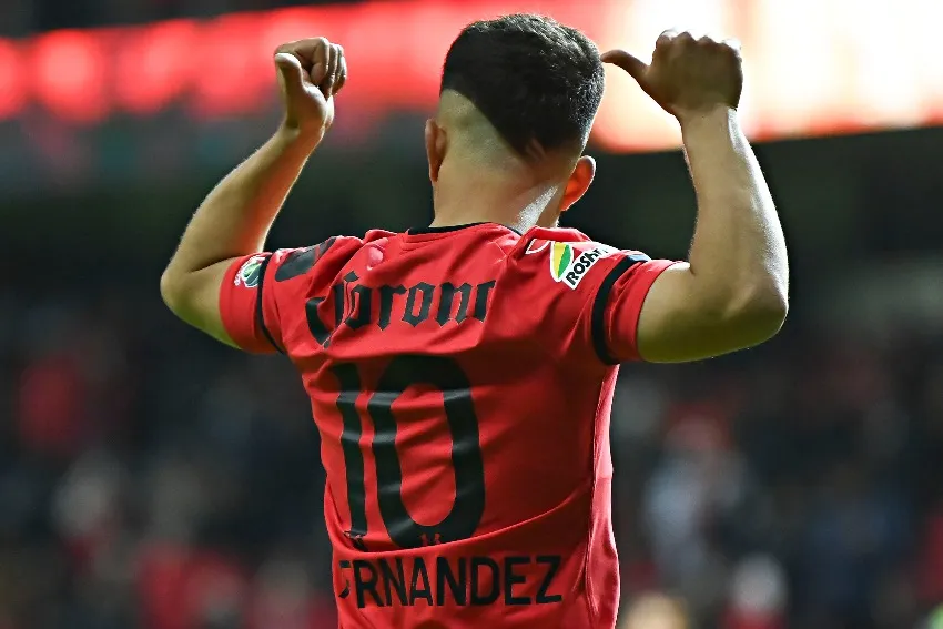 IMAGO 7 Leo Fernández en un partido del Toluca