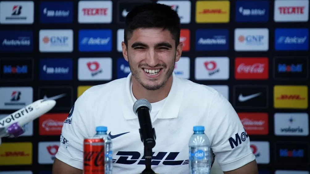 IMAGO7 Gustavo Del Prete, nuevo delantero de los auriazules