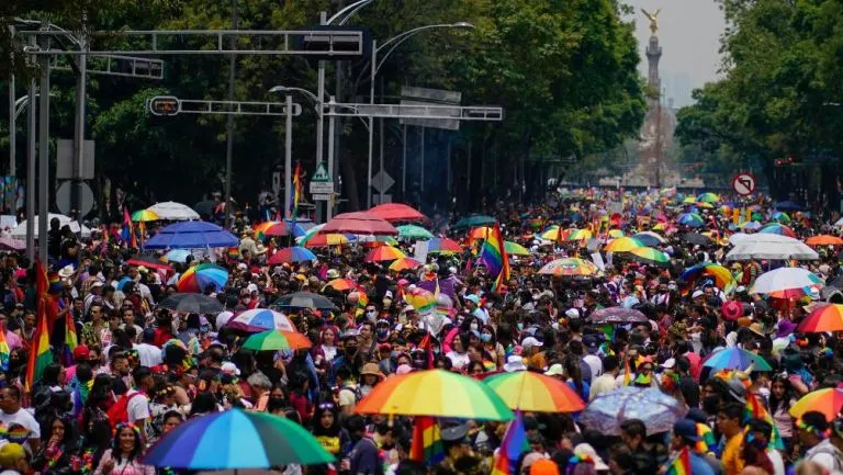 AP Marcha del Orgullo gay en la CDMX