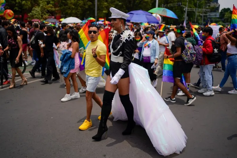 AP Marcha LGBT en la CDMX