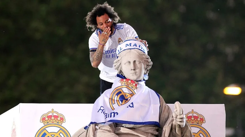 EFE Marcelo celebrando la Champions League