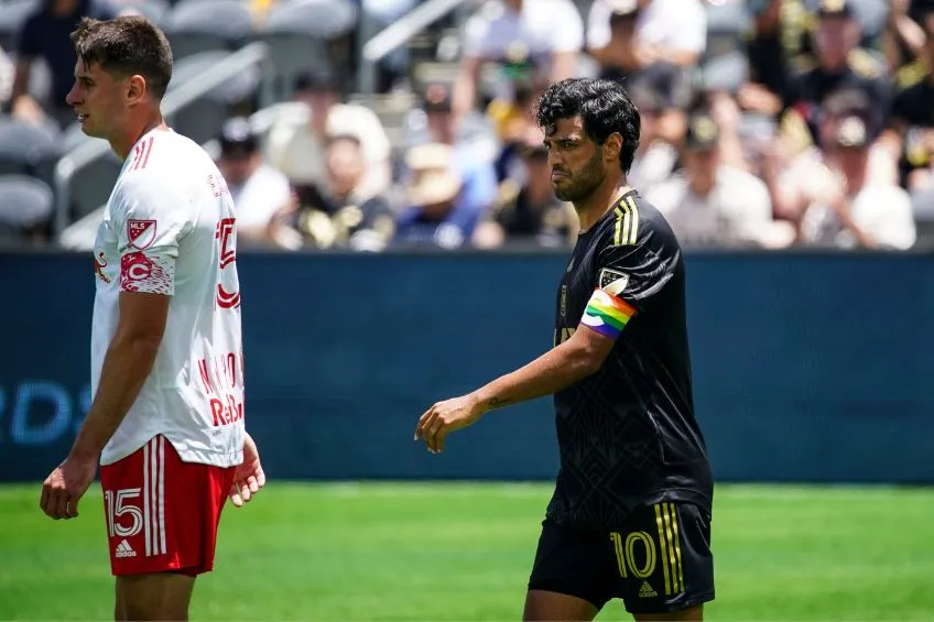 IMAGO7 Carlos Vela durante un partido del LAFC