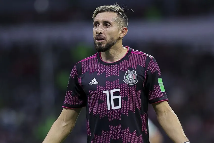 MEXSPORT Héctor Herrera durante un partido de México