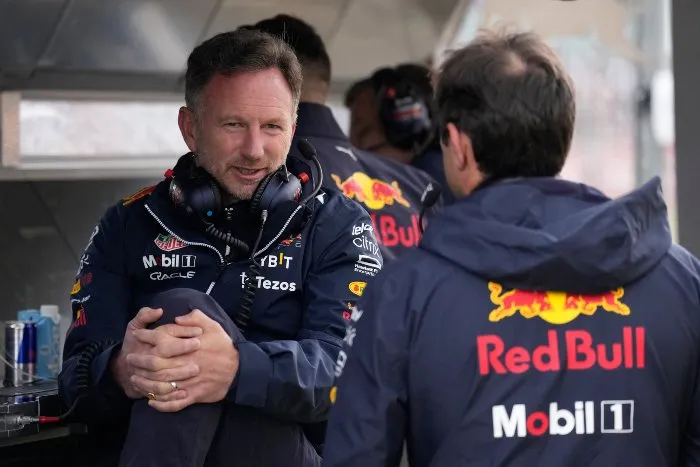AP Christian Horner, jefe de equipo de Red Bull