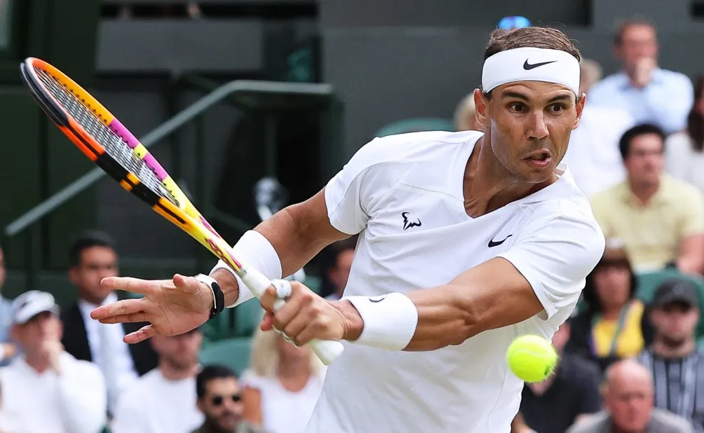 EFE Rafa Nada en Wimbledon