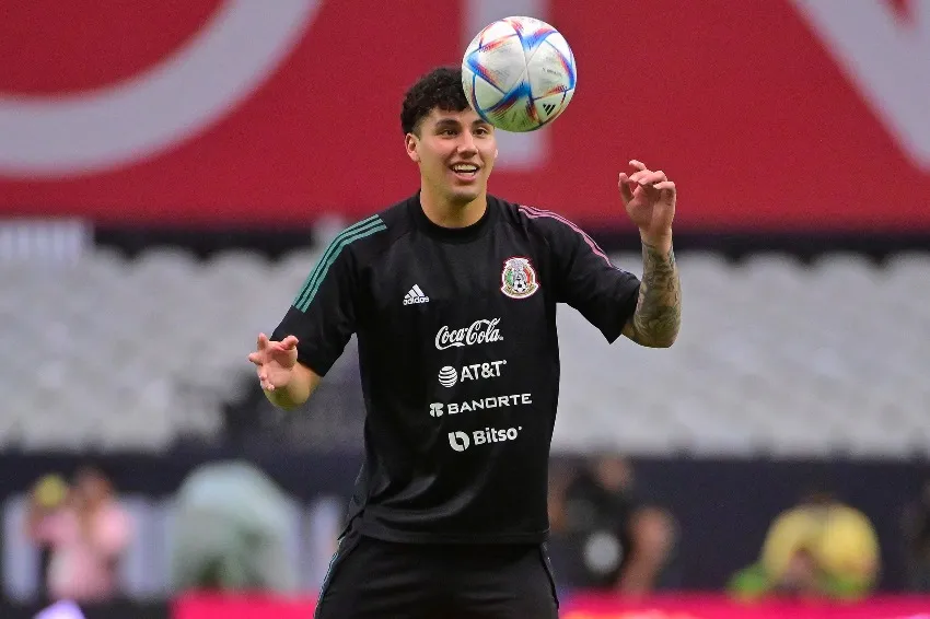 IMAGO 7 Jorge Sánchez previo a un partido del Tri