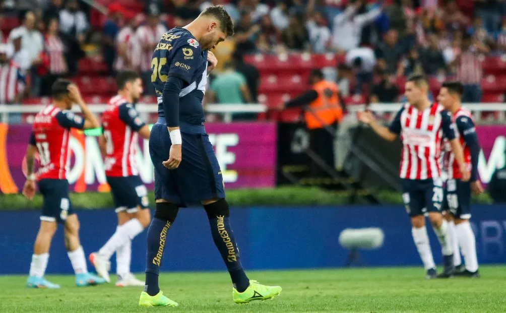 IMAGO7 Palermo Ortiz en lamento con Pumas