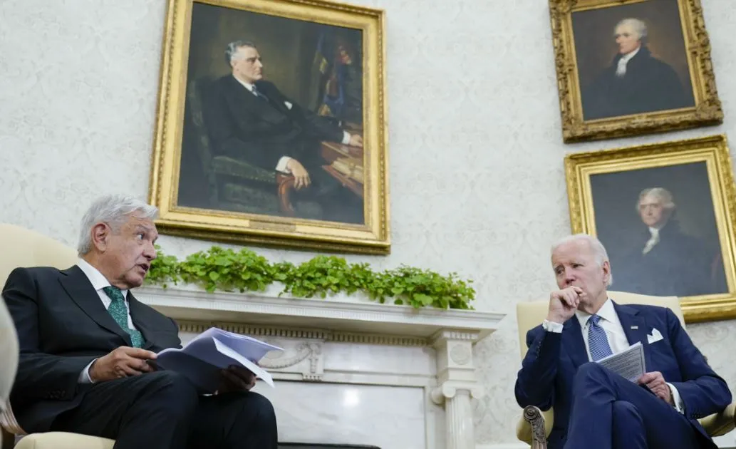 AP Reunión entre AMLO y Biden