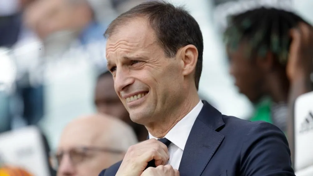 AP Allegri, técnico de la Juventus