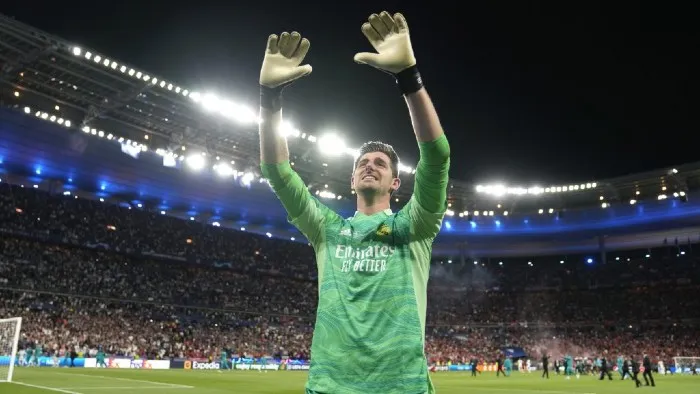 AP Courtois, tras ganar la Champions con el Real Madrid