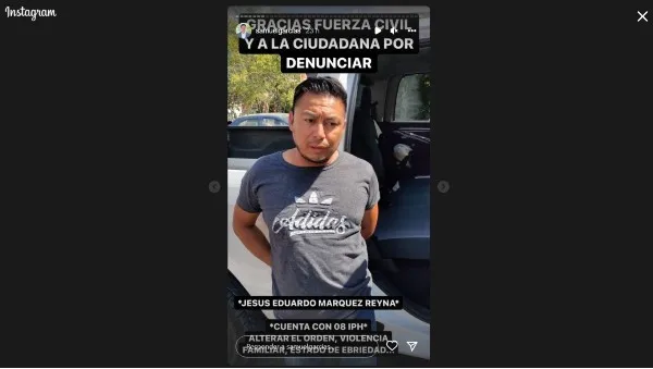 ESPECIAL Jesús 'N', sujeto que agredió a mujer dentro de auto en Escobedo
