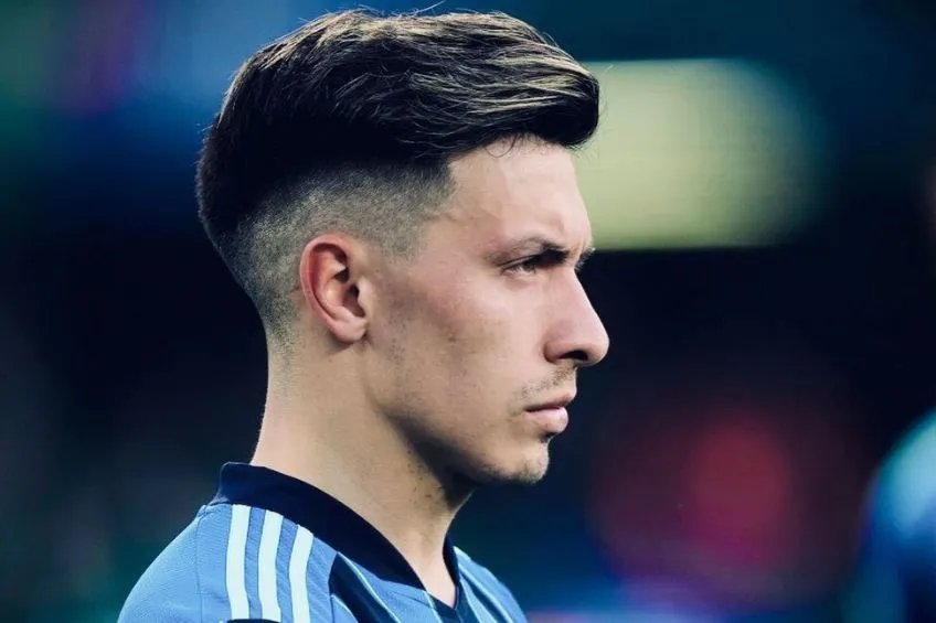 INSTAGRAM: @LisandroMartinezzz Lisandro Martínez durante un partido del Ajax