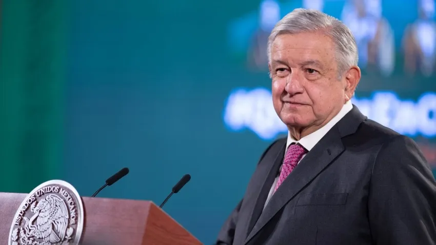 ESPECIAL López Obrador en una conferencia 'mañanera'