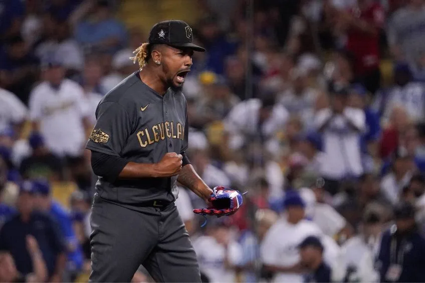AP Emmanuel Clase durante el Juego de las Estrellas