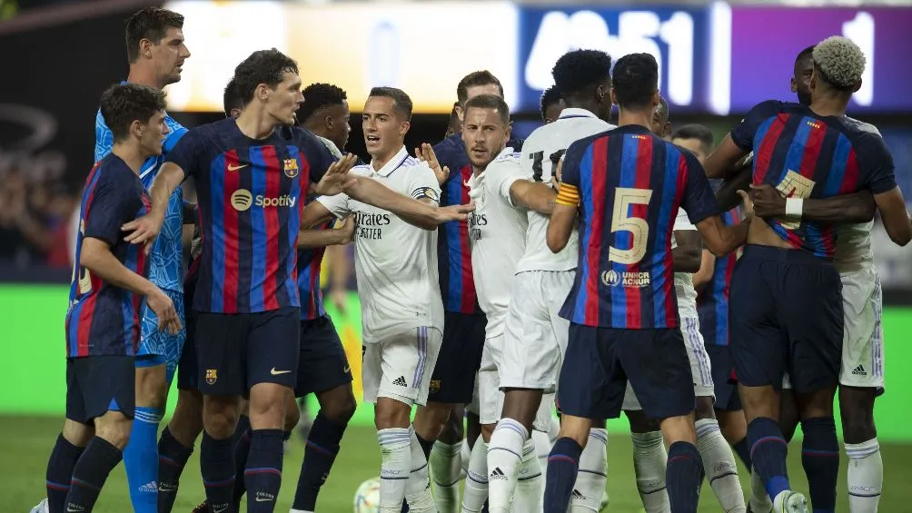 MEXSPORT Araujo tuvo una jugada que molestó a Rudiger