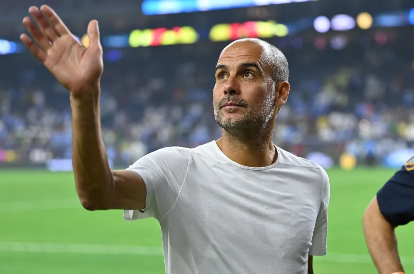 MEXSPORT Pep Guardiola en el juego vs América