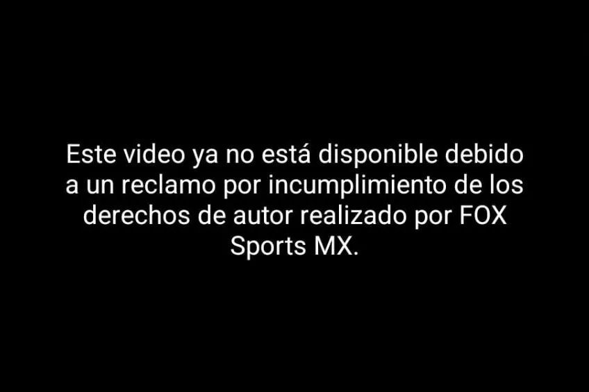 ESPECIAL Mensaje durante la transmisión del partido