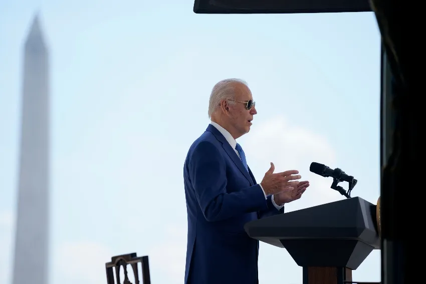 AP Joe Biden en un comunicado desde la Casa Blanca