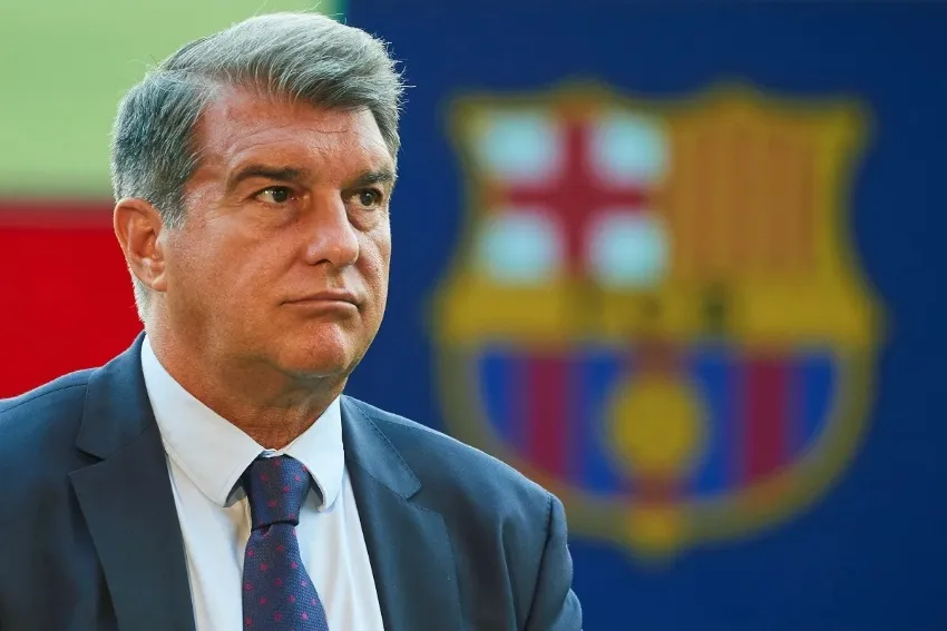 AP Joan Laporta, presidente de Barcelona
