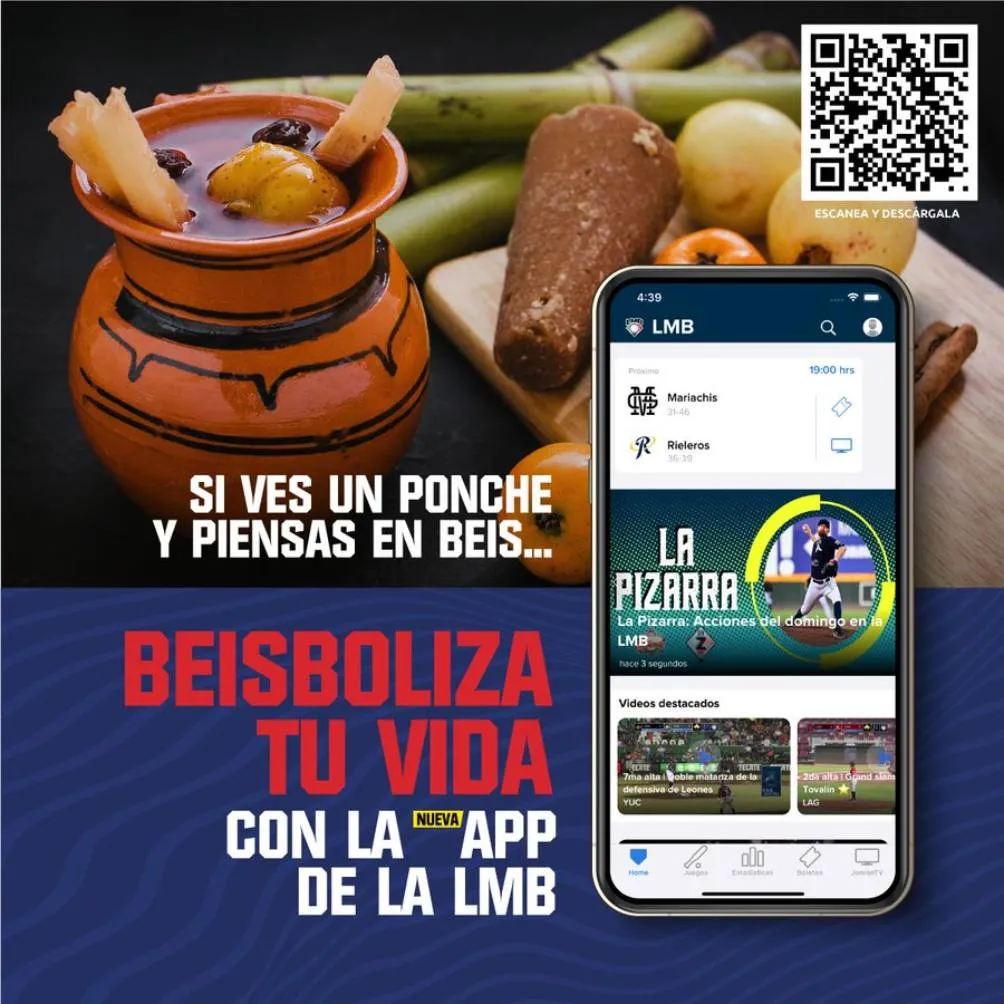 TWITTER: @LIGAMEXBEIS La aplicación busca acercar al público