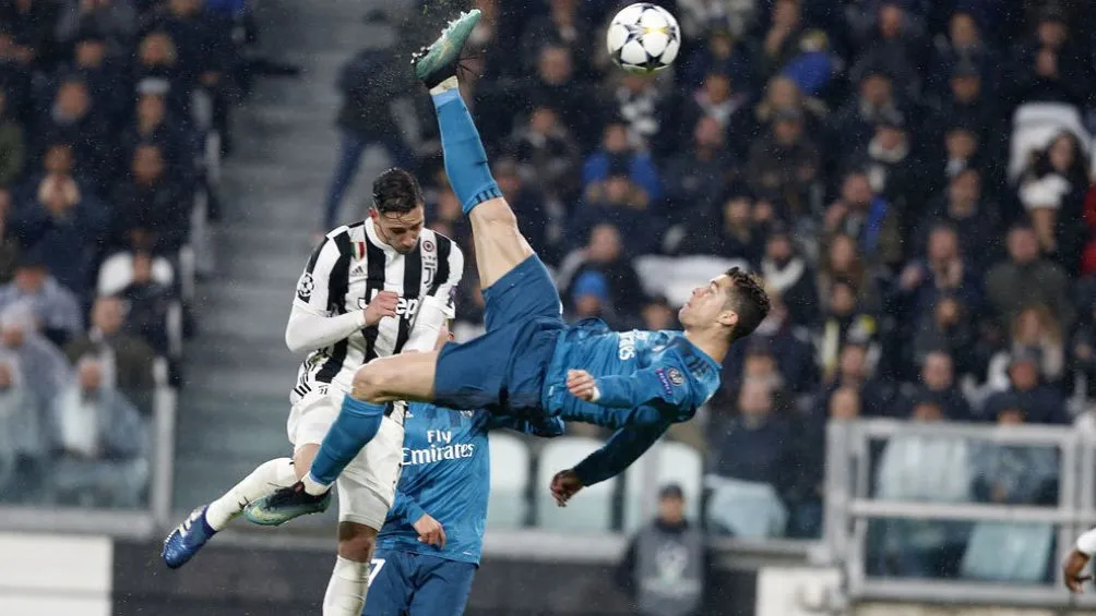 AP Cristiano Ronaldo realizó su chilena contra la Juventus