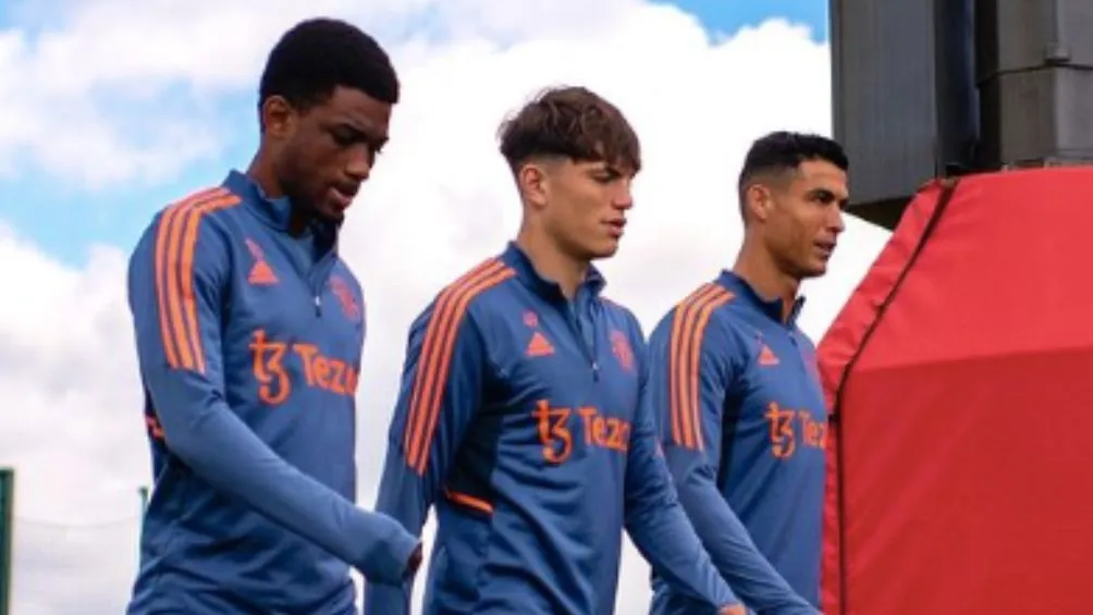 ESPECIAL CR7 en un entrenamiento