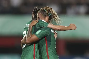 TWITTER @FIFAWWC Jugadoras del Tri en festejo
