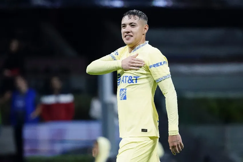 IMAGO 7 Emilio Lara en un partido de América