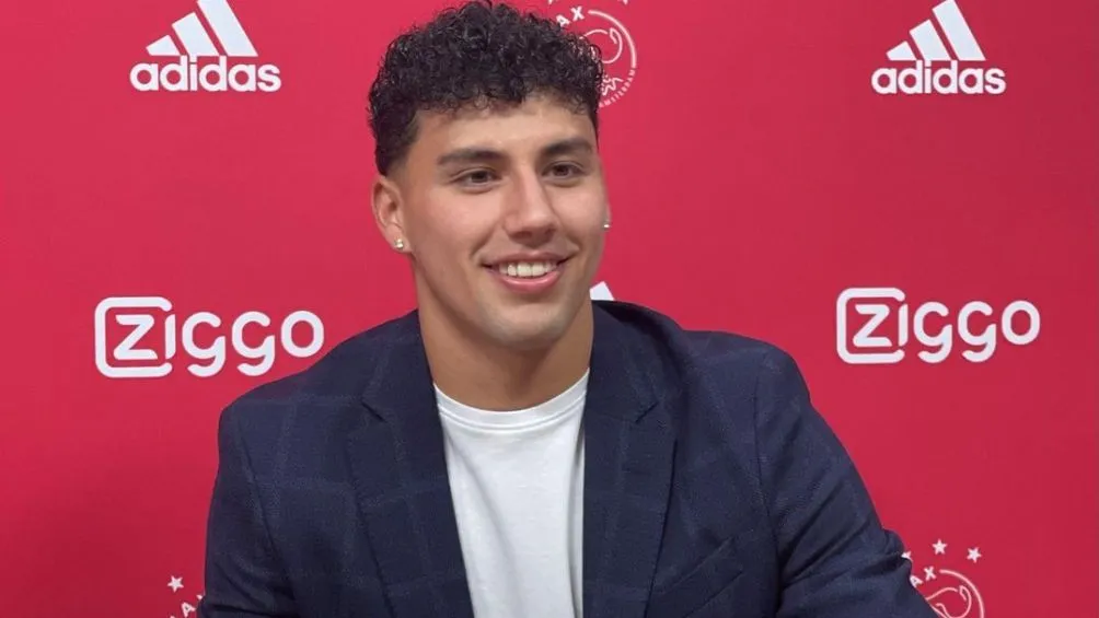 IG | @AFCAJAX Sánchez ya tuvo su primer entrenamiento con los neerlandeses