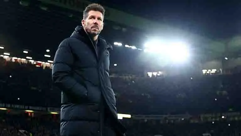 AP Simeone en partido con Atlético de Madrid