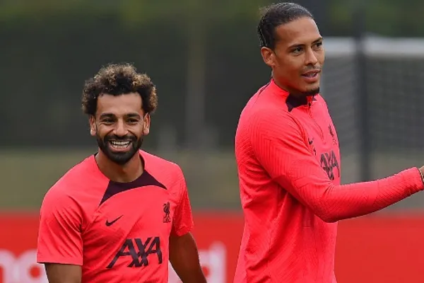 INSTAGRAM @LIVERPOOLFC Salah y van Dijk, estrellas del Liverpool