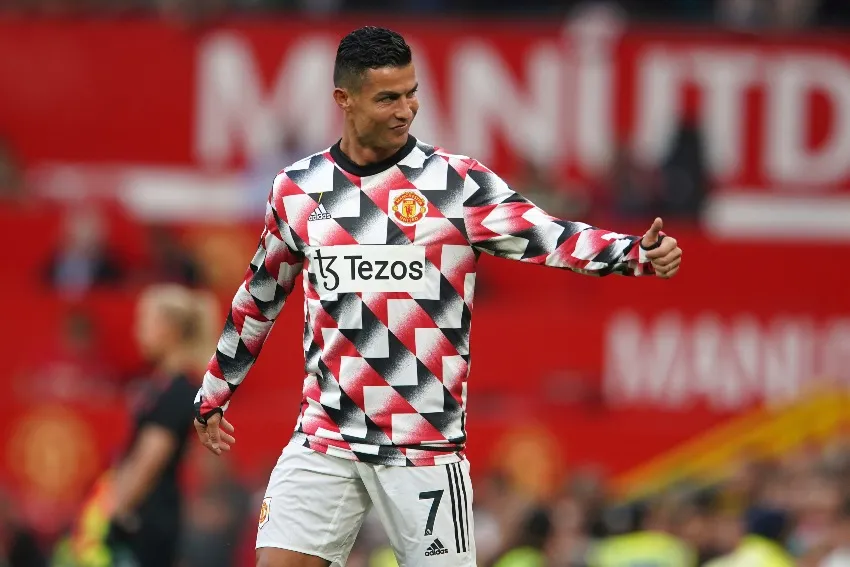 AP Cristiano Ronaldo previo al juego ante Liverpool