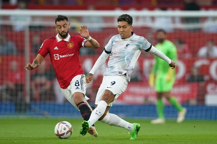 AP Bruno Fernandes vs Liverpool