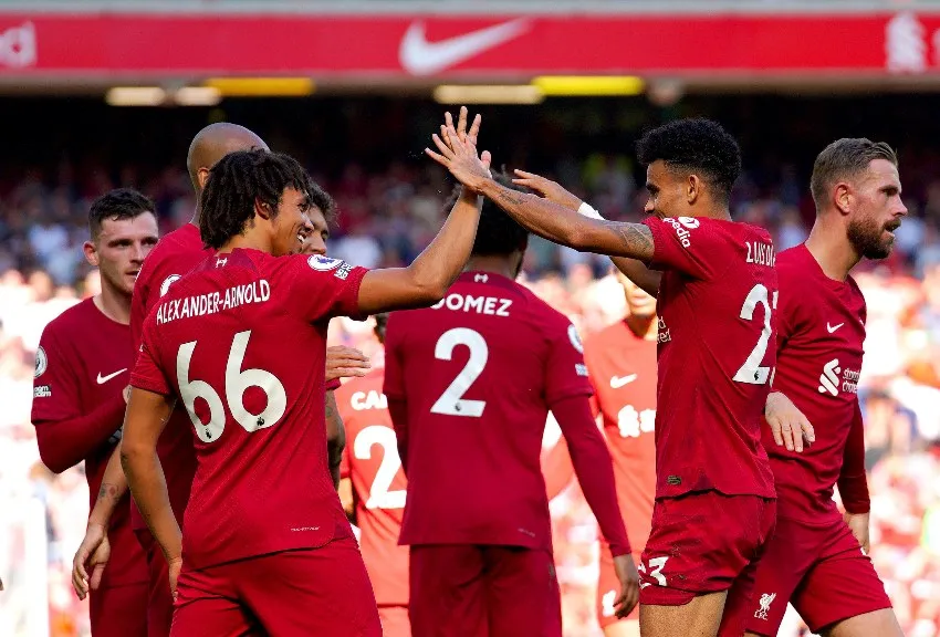 AP Liverpool goleó al Bournemouth