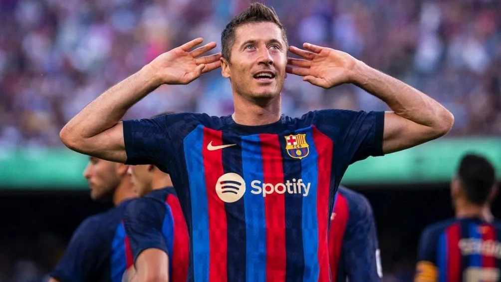 IG | @FCBARCELONA Lewandowski tuvo doblete en el encuentro