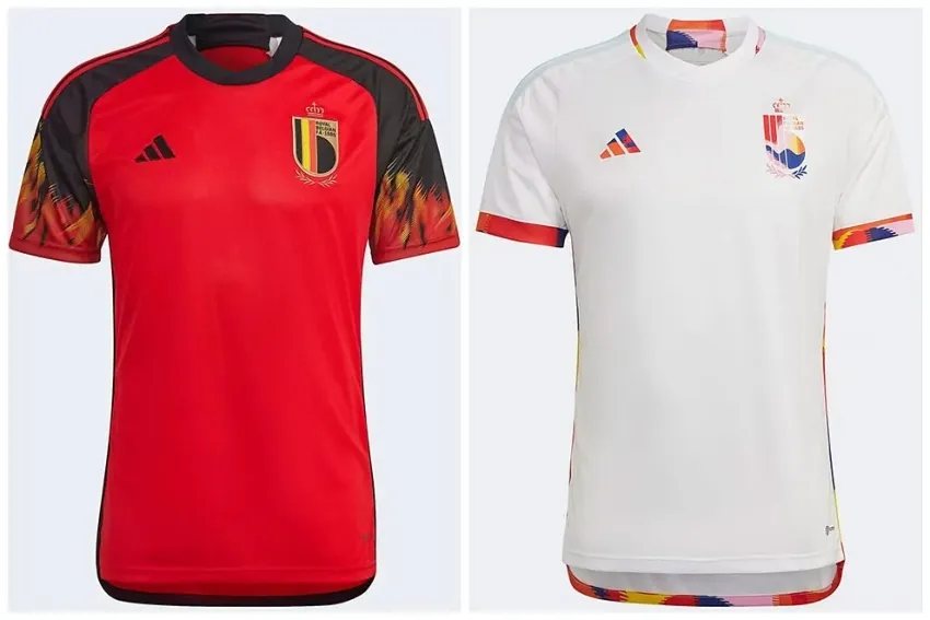 ESPECIAL Playeras de Bélgica para Qatar 2022