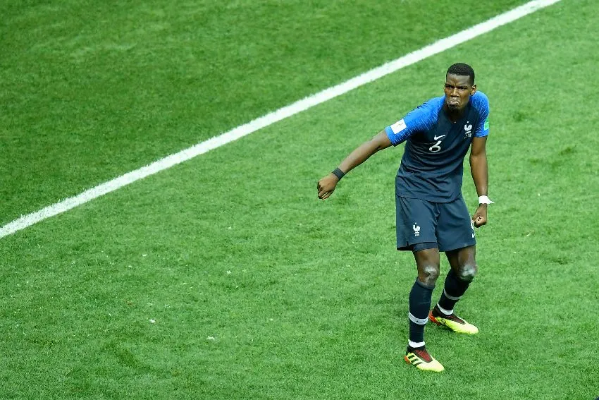 IMAGO7 Pogba en un partido de Francia