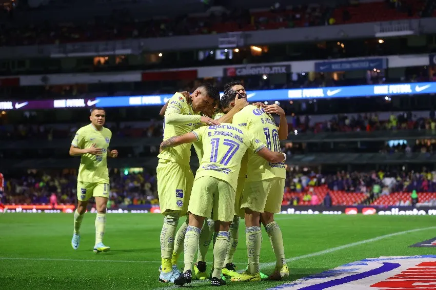 IMAGO 7 América en celebración de gol