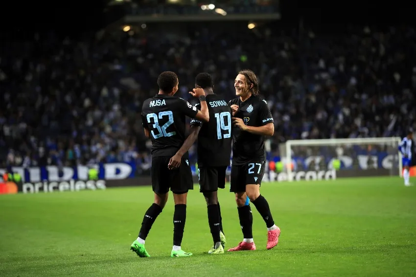 AP Brujas goleó a Porto en Champions League
