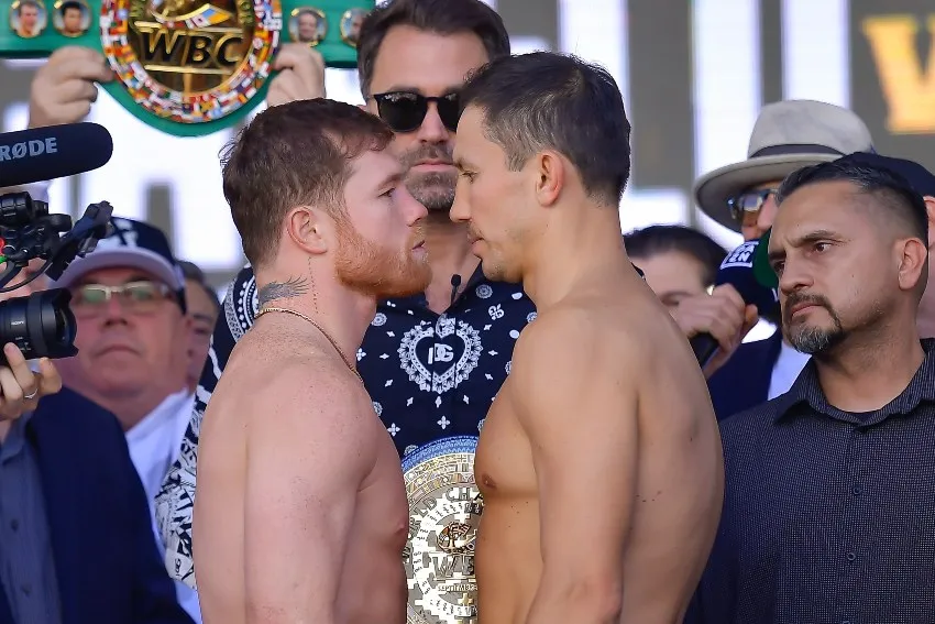 MEXSPORT Canelo Álvarez previo a su pelea contra GGG