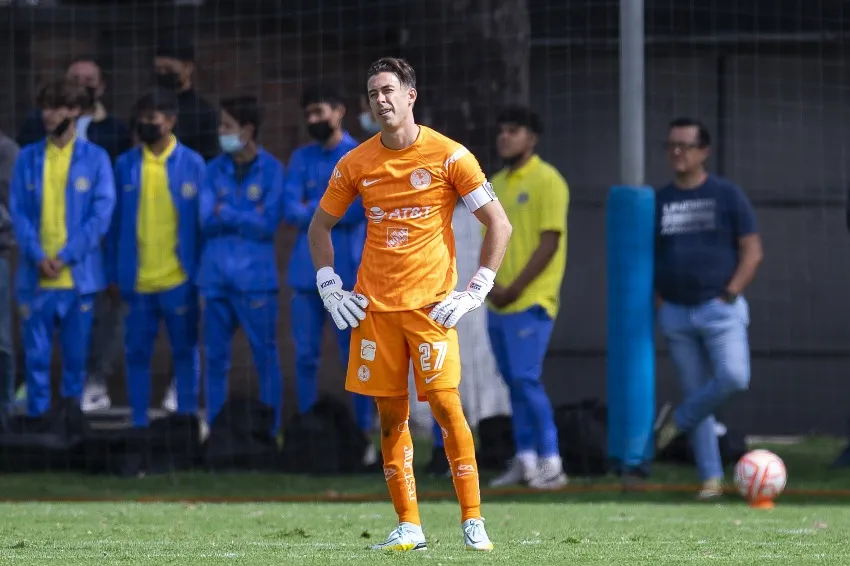 MEXSPORT Óscar Jiménez en un partido de América Sub 20