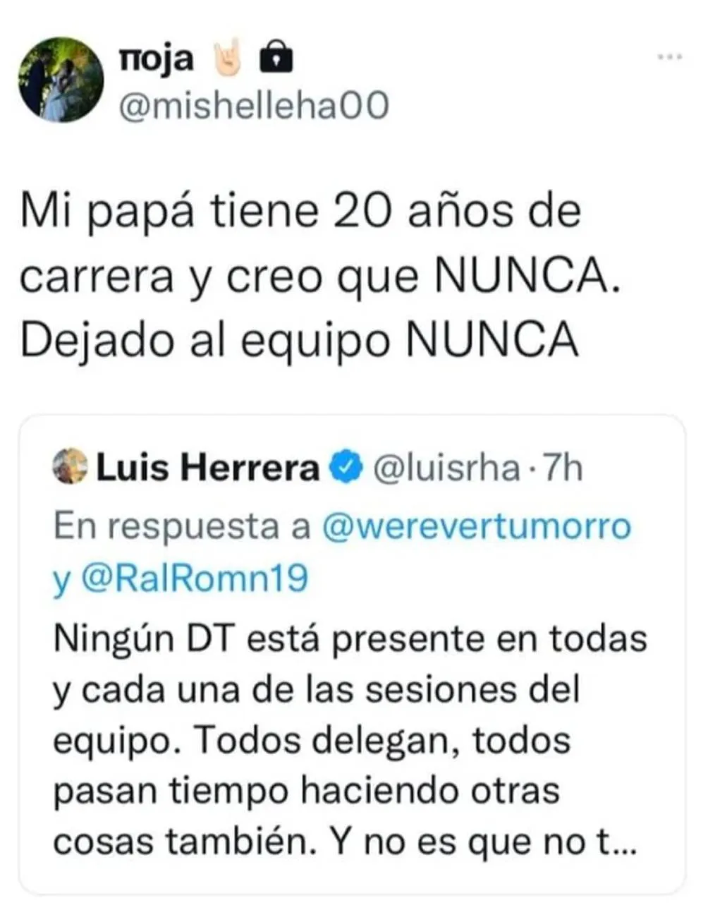 ESPECIAL Mishelle Herrera arremetió contra Martino