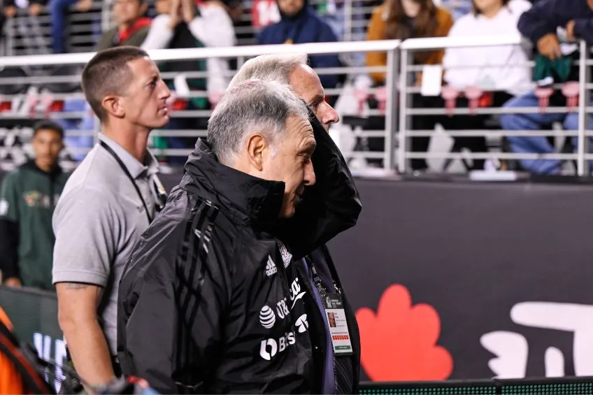 MEXSPORT Gerardo Martino tras un partido de México