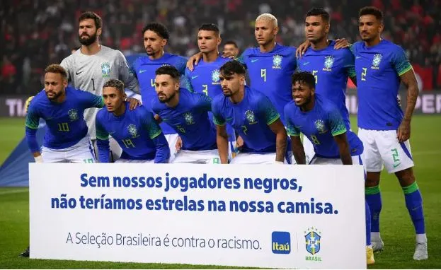TWITTER @CBF_Futebol Brasil pide un alto al racismo