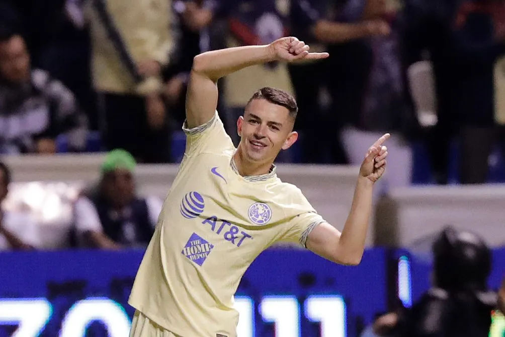 IMAGO7 Álvaro Fidalgo celebra al estilo Dragon Ball z